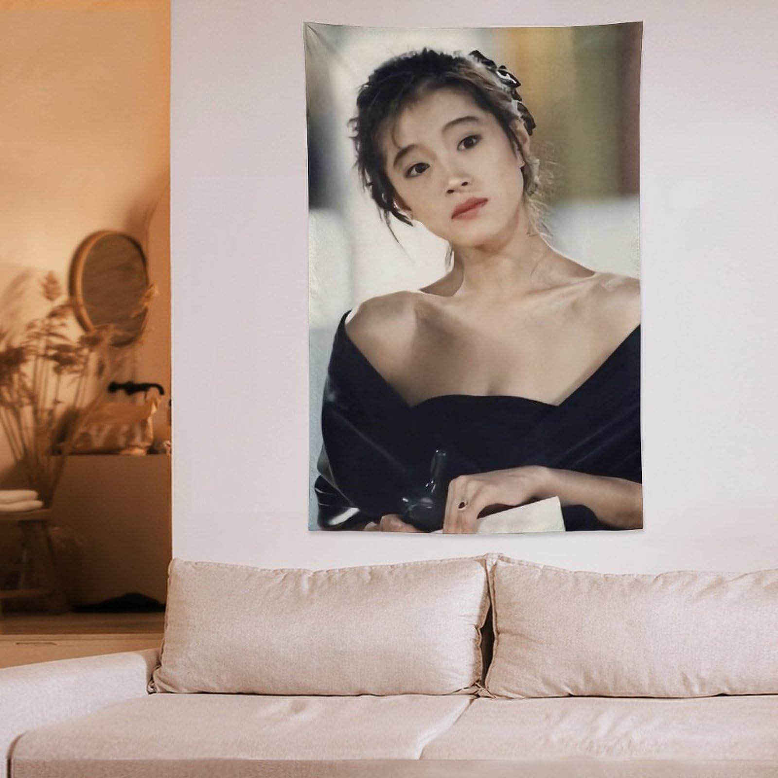 Amazon.co.jp: [Lisianthus] 中森明菜 タペストリー ポスター 壁飾り